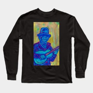 Mississippi John Hurt Long Sleeve T-Shirt